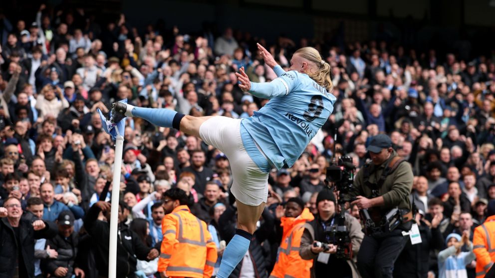 Erling Haaland estuvo intratable y el Manchester City pasó por arriba al Liverpool.
