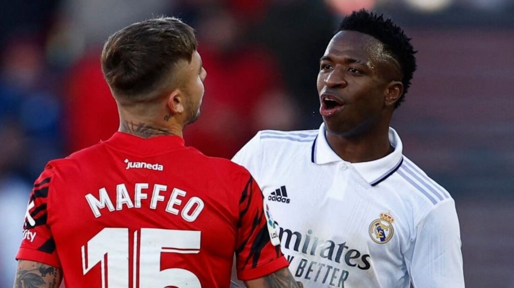 Pablo Maffeo volvió a provocar a Vinícius Junior: "Balón de playa"
