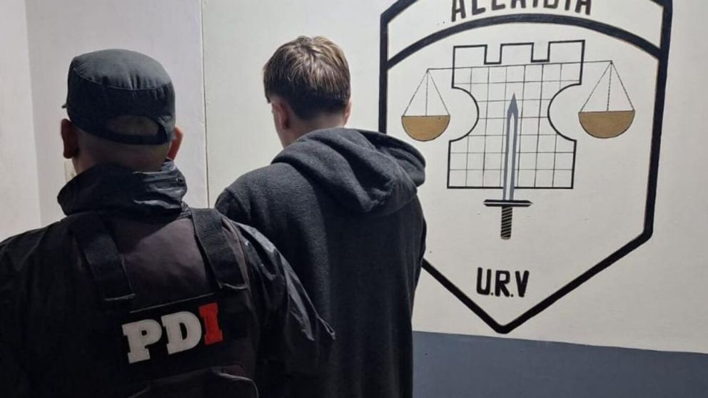 El adolescente de 16 años que fue detenido en la ciudad de Sunchales por amenazas contra escuelas.