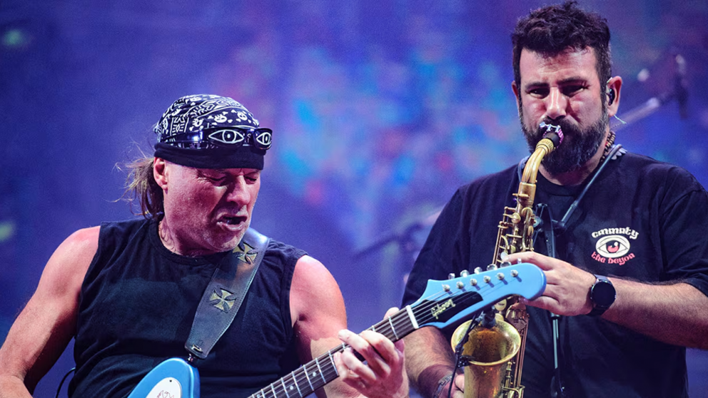 Pablo Grillo volvió a trabajar en un show de La Renga y emocionó al público