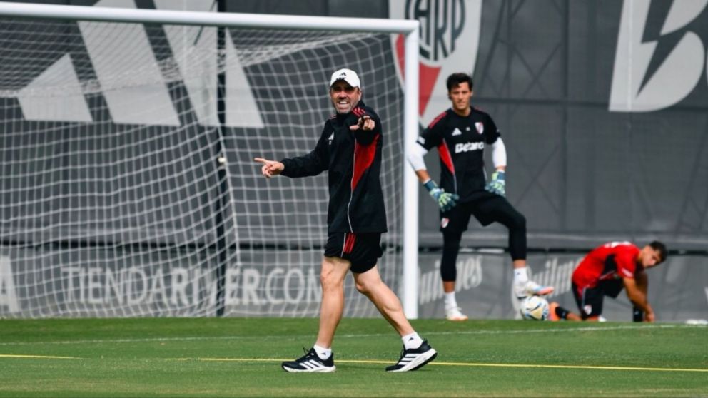 Coudet ya tienen en mente el once de River por Copa Sudamericana.