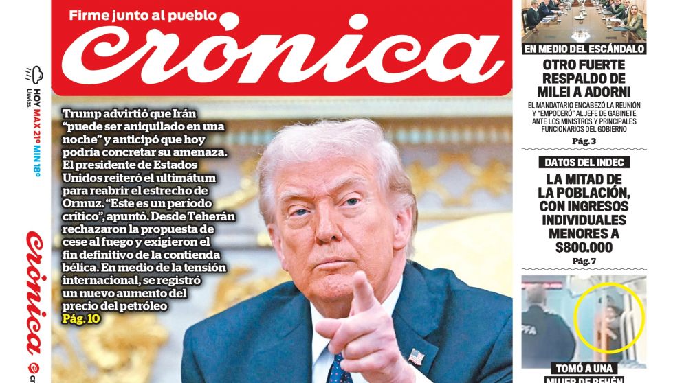 Las tapas del martes 7 de abril de 2026.