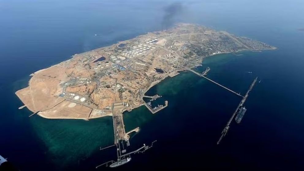 La isla de Kharg es el corazón de la industria petrolera de Irán (imagen ilustrativa).