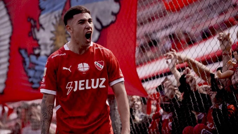 Santiago Montiel no estará frente a Boca e Independiente ya lo sufre.