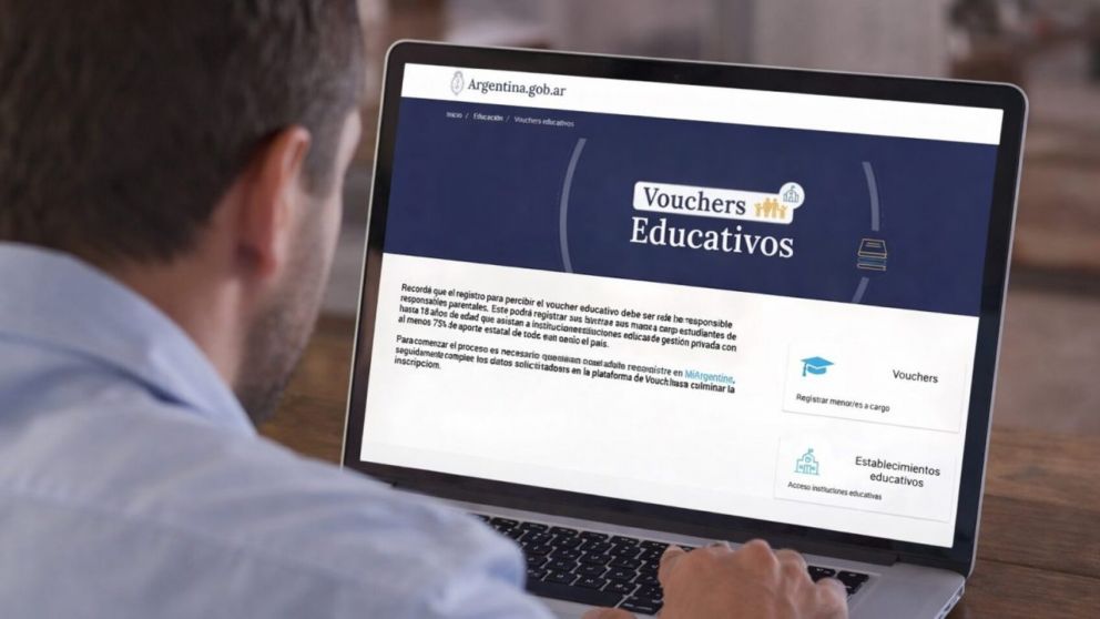 El Ministerio de Capital Humano inici� la convocatoria para el programa Vouchers Educativos 2026 (Imagen ilustrativa).