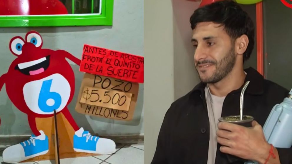 Facundo, el agenciero que vendió el boleto ganador del Quini 6, busca al afortunado a días del sorteo (Captura Instagram/El Once).