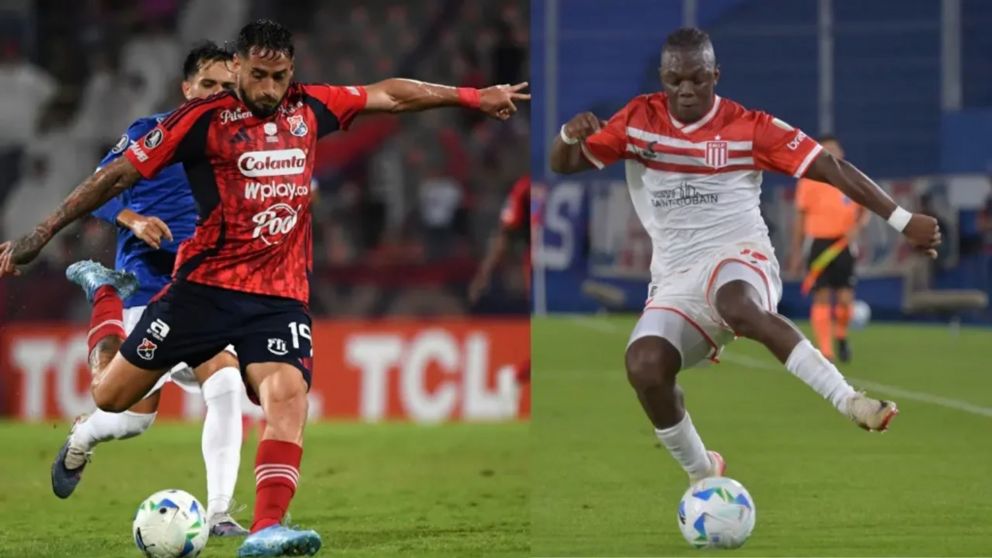 Independiente Medellín y Estudiantes de La Plata, un duelo que promete por Copa Libertadores.