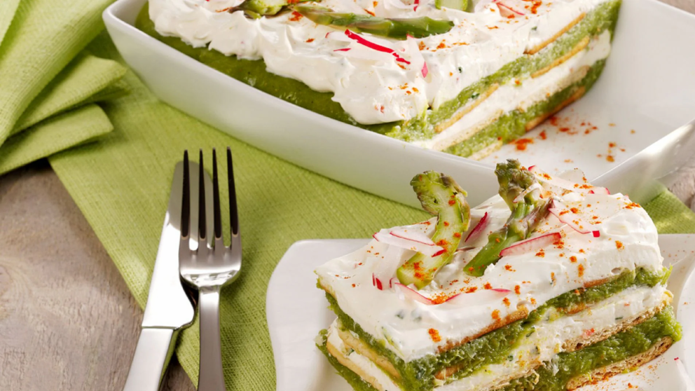 Tiramisú salado de espárragos: La receta perfecta para innovar en la cocina y sorprender a tus invitados