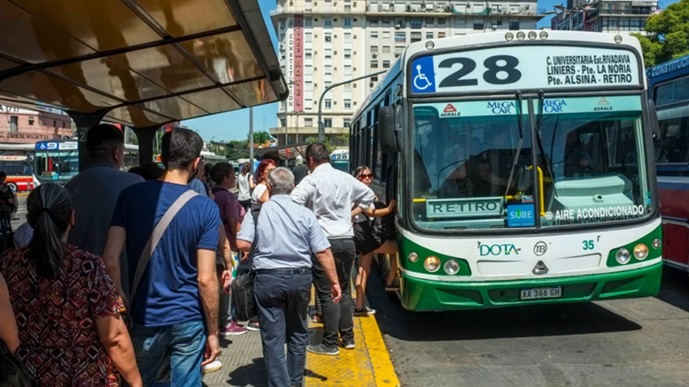Paro de colectivos confirmado en el AMBA.