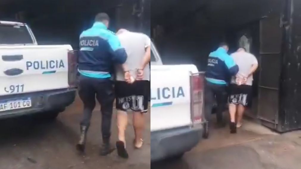 El agresor quedó a disposición de la Justicia por "amenazas".