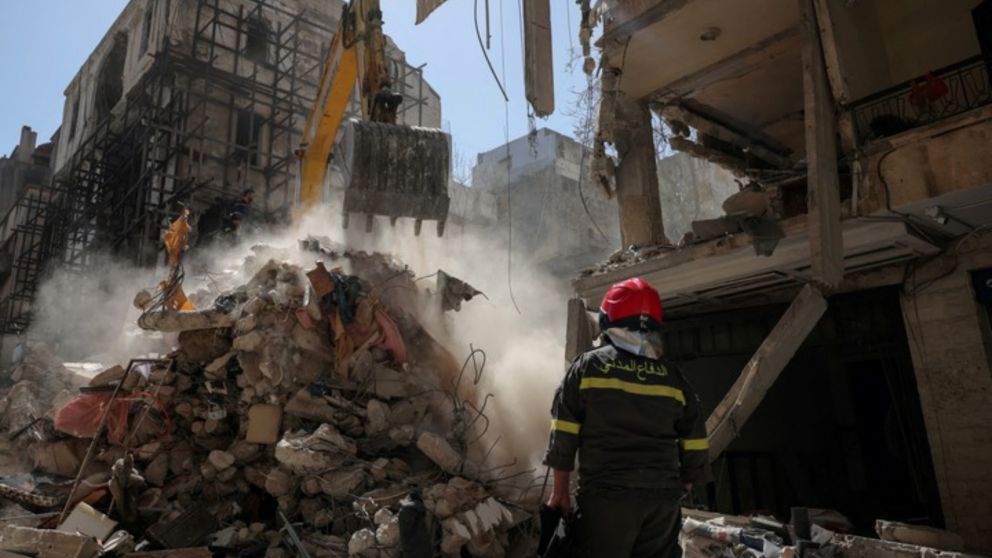Así quedó Beirut tras la masiva oleada de bombardeos iniciada por Israel el pasado miércoles.
