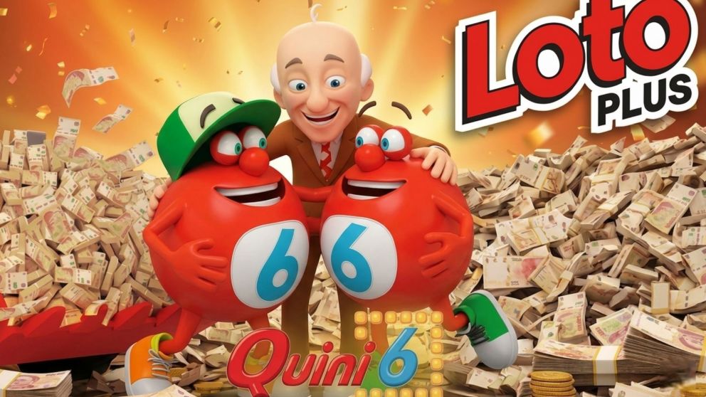 Quini 6 y Loto Plus ponen en juego pozos millonarios el fin de semana (Imagen ilustrativa).