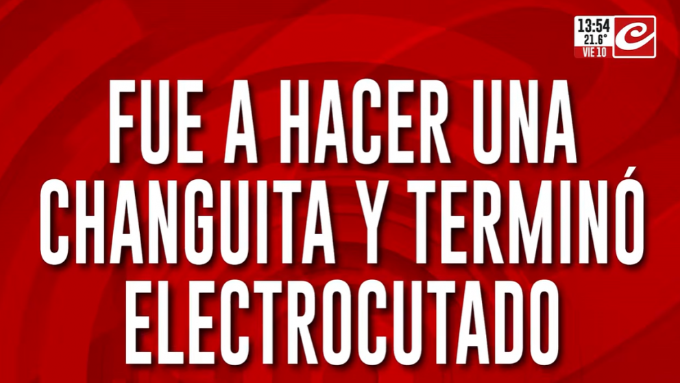 San Miguel: murió electrocutado mientras pintaba postes para el municipio y denuncian que estaba precarizado