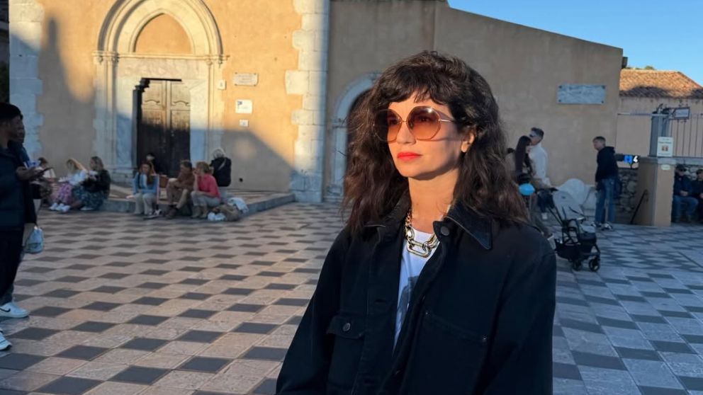 Griselda Siciliani se da un lujo en Italia y lanza un palito para Luciano Castro.