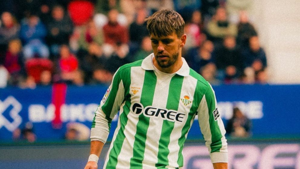 Gio Lo Celso vio acci�n con el Betis luego de un par de meses.