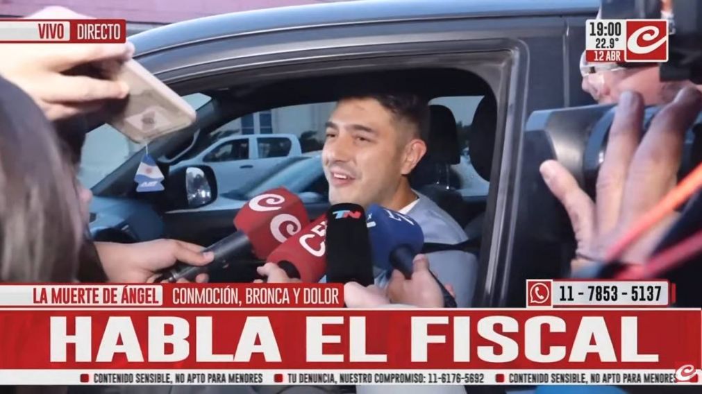 El fiscal General de Comodoro Rivadavia, Cristian Olazábal, dialogó este domingo sobre el avance en la investigación por la muerte de Ángel.