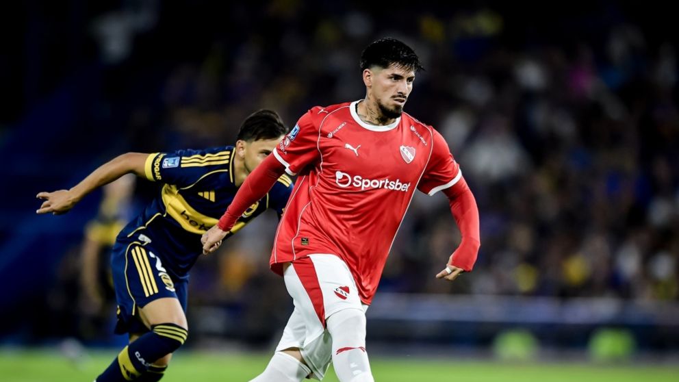 El estado físico de Kevin Lomónaco es motivo de preocupación en Independiente.
