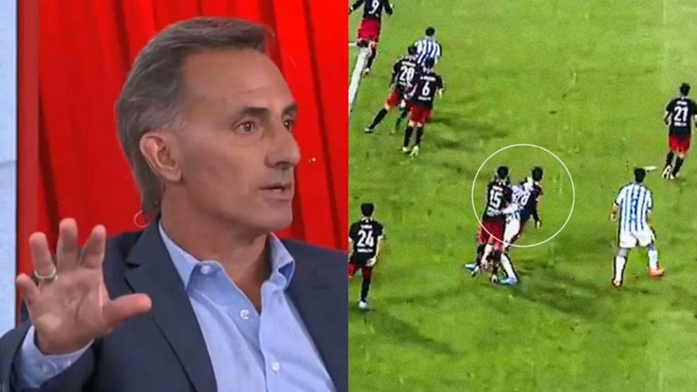 Diego Latorre fulminó a Marcos Rojo por su expulsión ante River.