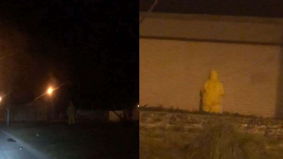 Un grupo de amigos se encontró con una figura paranormal que les causó pánico (Captura video).