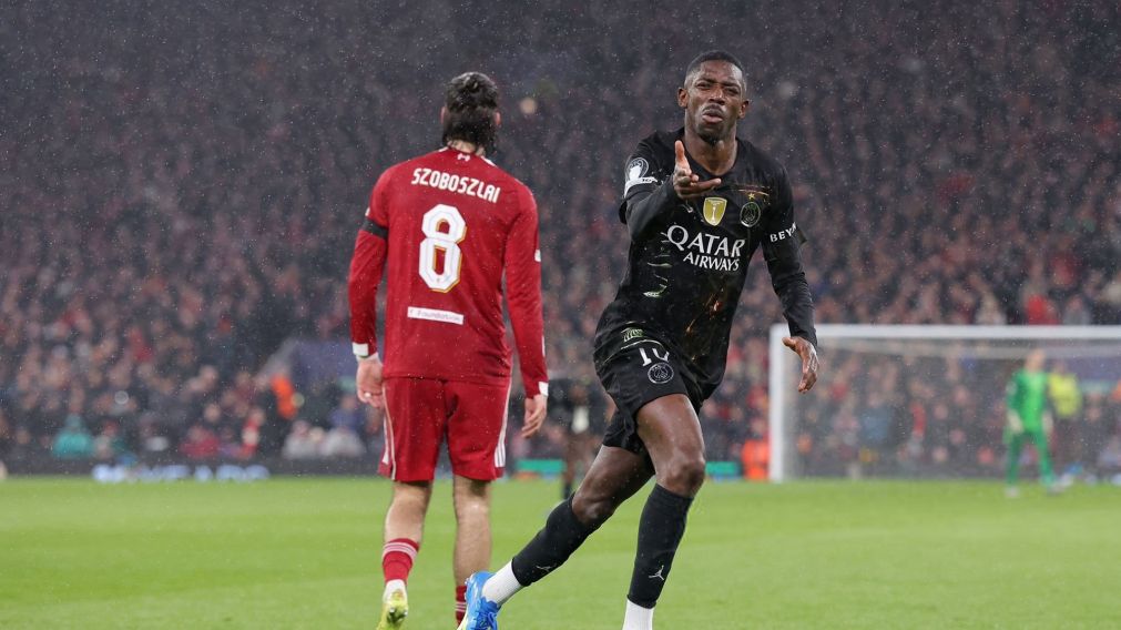 Tras haber sufrido, PSG venció a Liverpool con un doblete de Dembélé y está en semifinales de la Champions League