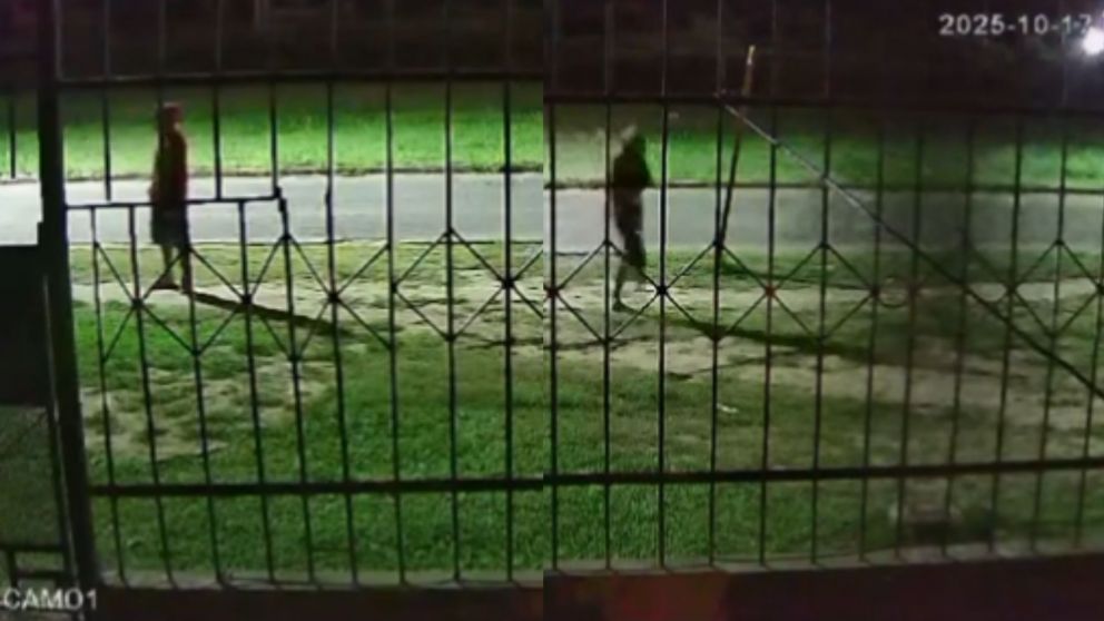 La secuencia paranormal sembr� terror en redes sociales (Captura video).