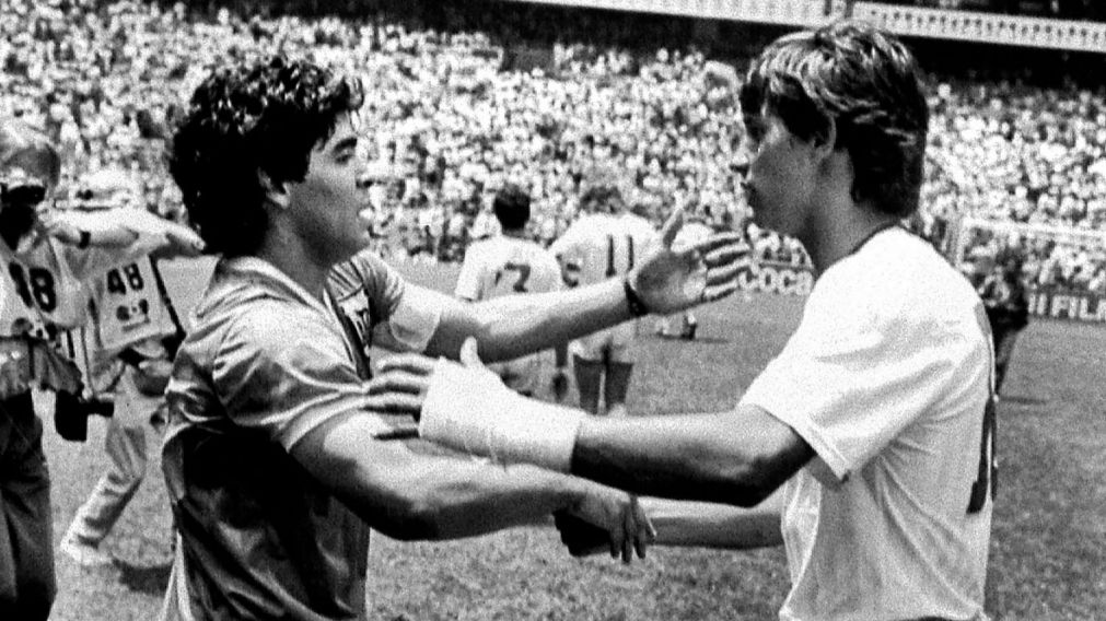 Gary Lineker habl� sobre su admiraci�n a Diego Maradona.