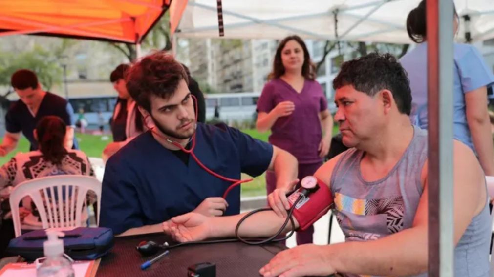 La protesta convocada originalmente por el Consejo Interuniversitario Nacional (CIN).