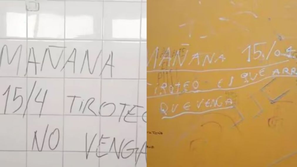 Una serie de amenazas se registraron en escuelas de todo el país. Todas en los últimos días.