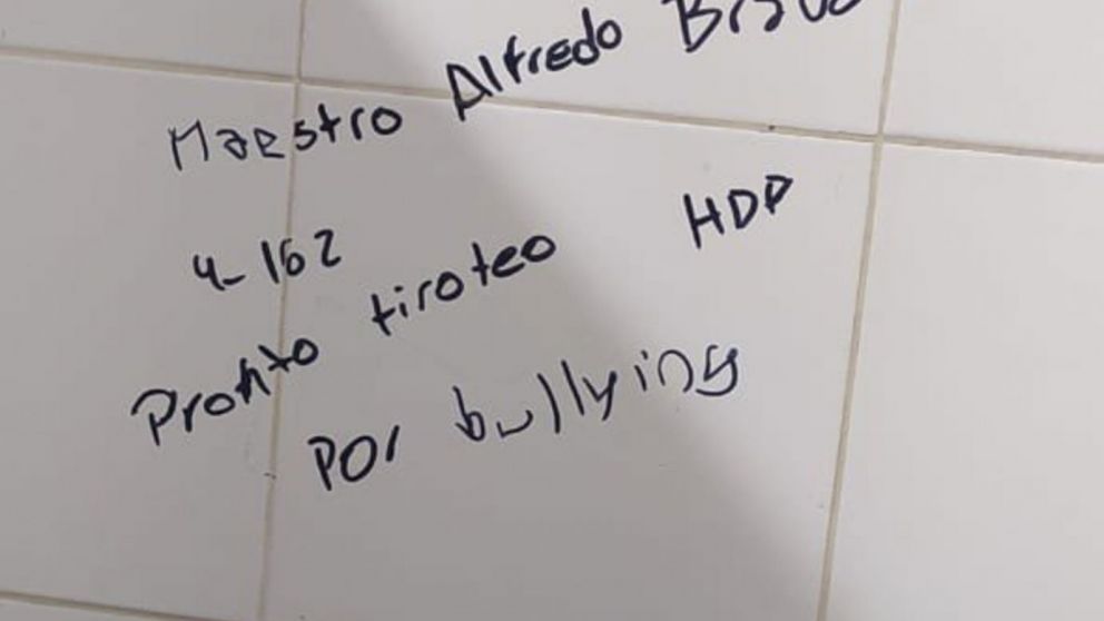 ¡Otra vez en Mendoza! Alumnos amenazaron con "cag... a tiros" a sus compañeros