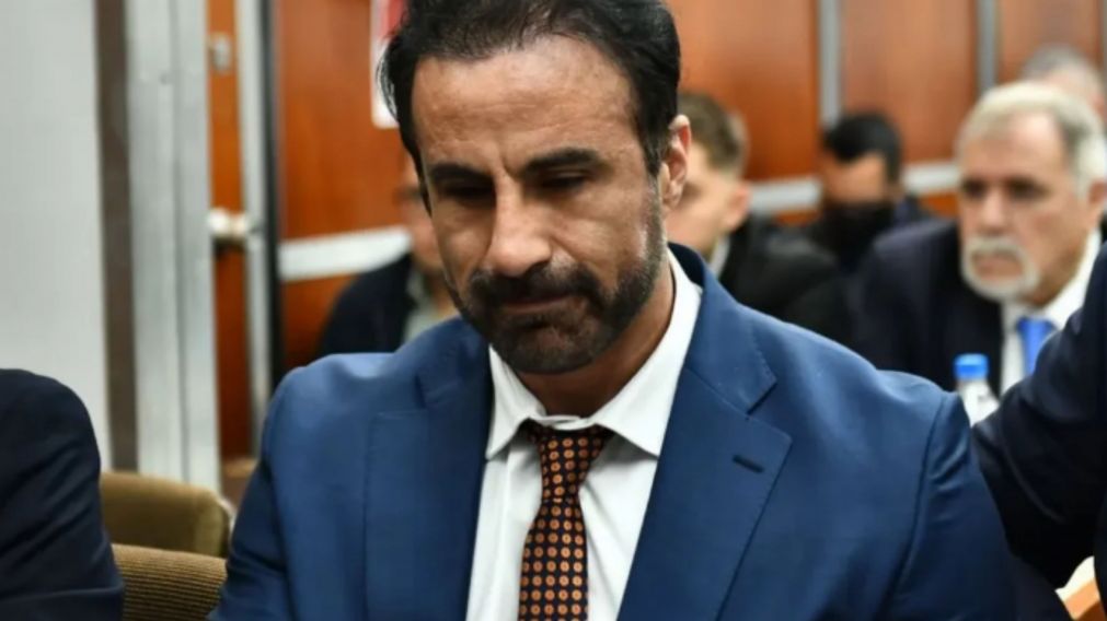Leopoldo Luque durante el juicio por la muerte de Diego Maradona.