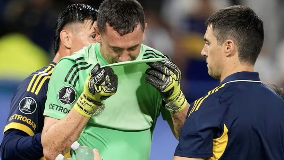 El conmovedor mensaje de Agustín Marchesín tras su dura lesión: "Mi sueño era jugar la Copa Libertadores con Boca"