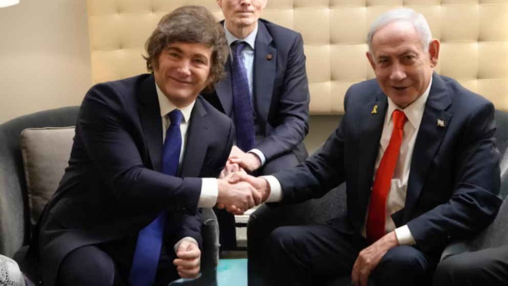 Javier Milei: "Defiendo la causa de Israel y el pueblo jud�o porque es una causa justa"