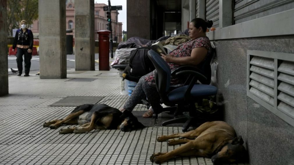 Miles de personas viven a la intemperie en nuestro pa�s (Archivo).