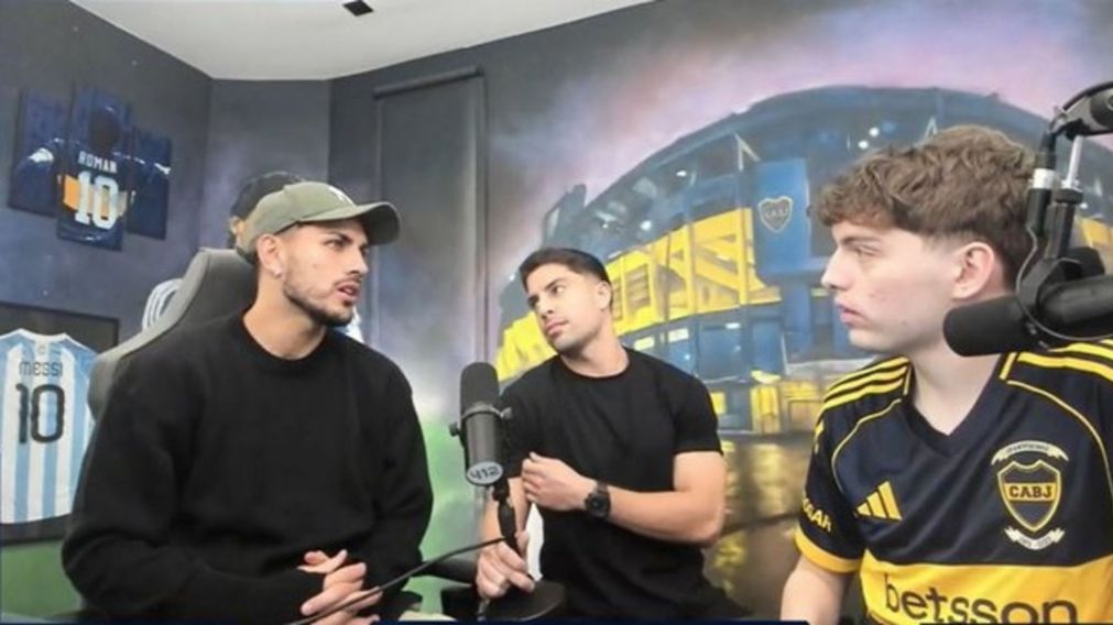 Leandro Paredes estuvo junto a Gastón Edul en el streaming de Davoo Xeneize.