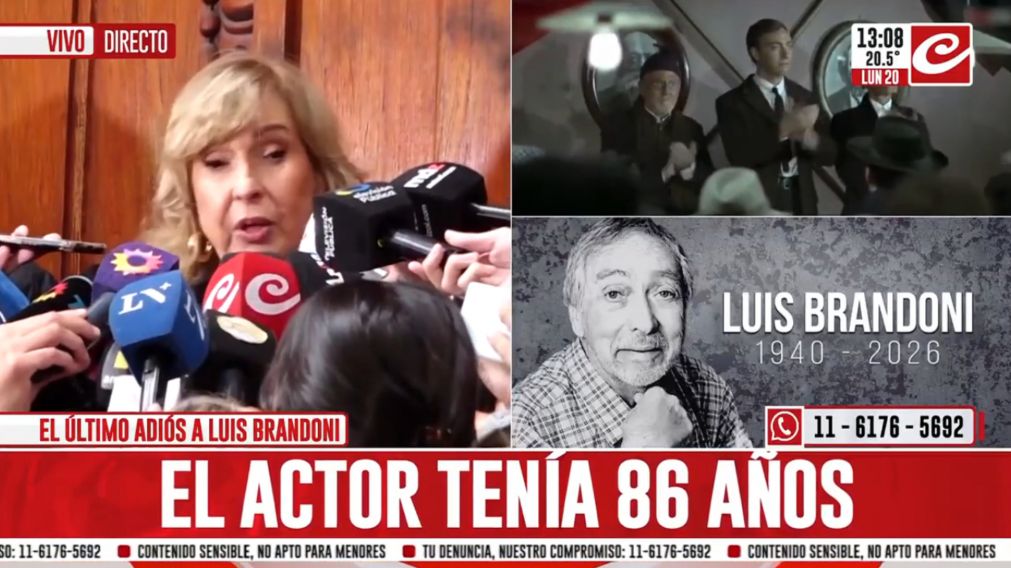 Los famosos que se acercaron al Palacio legislativo para despedir a Luis Brandoni.