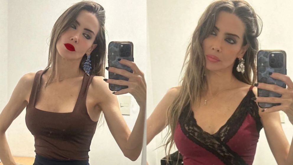 Amalia Díaz Guiñazú redefine el estilo nocturno con una propuesta de contrastes en Crónica TV.