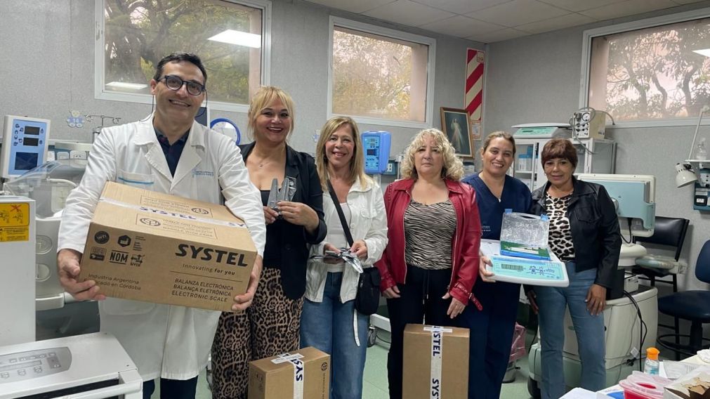 M�s equipamiento para cuidar a los reci�n nacidos del Hospital de Quilmes