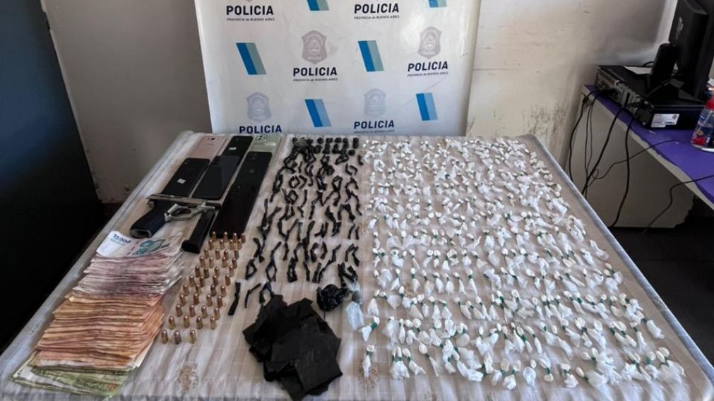 Bernal: desarticulan bunker narco y detienen a siete personas