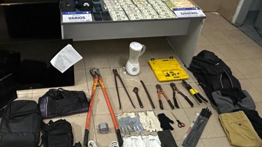 Atraparon a una banda de ladrones que se dedicaba a desvalijar viviendas