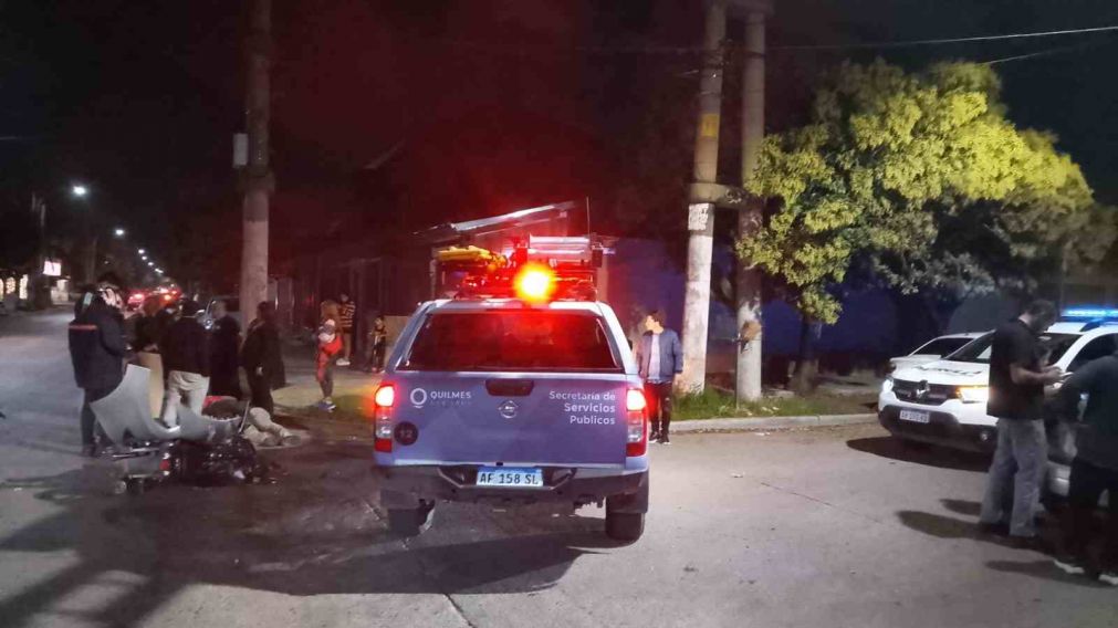 Grave accidente de un delivery: terminó hospitalizado con múltiples heridas