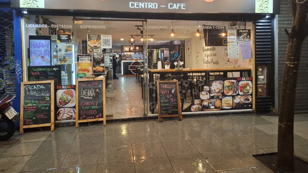 El lugar donde la cocinera logró defenderse del robo.