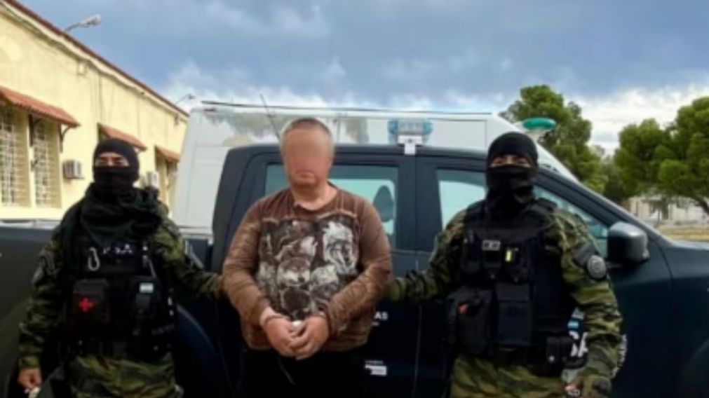 El presunto lider de la secta rusa durante su detención.
