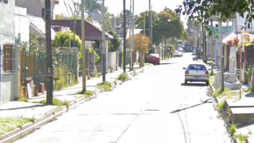 En este vecindario se produjo el homicidio del muchacho.