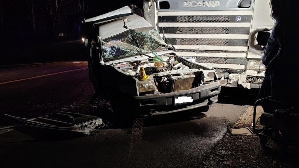Saldo del impacto entre camión y camioneta en Luján de Cuyo