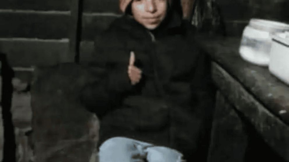 Marito tiene 11 años y está perdido en la montaña.