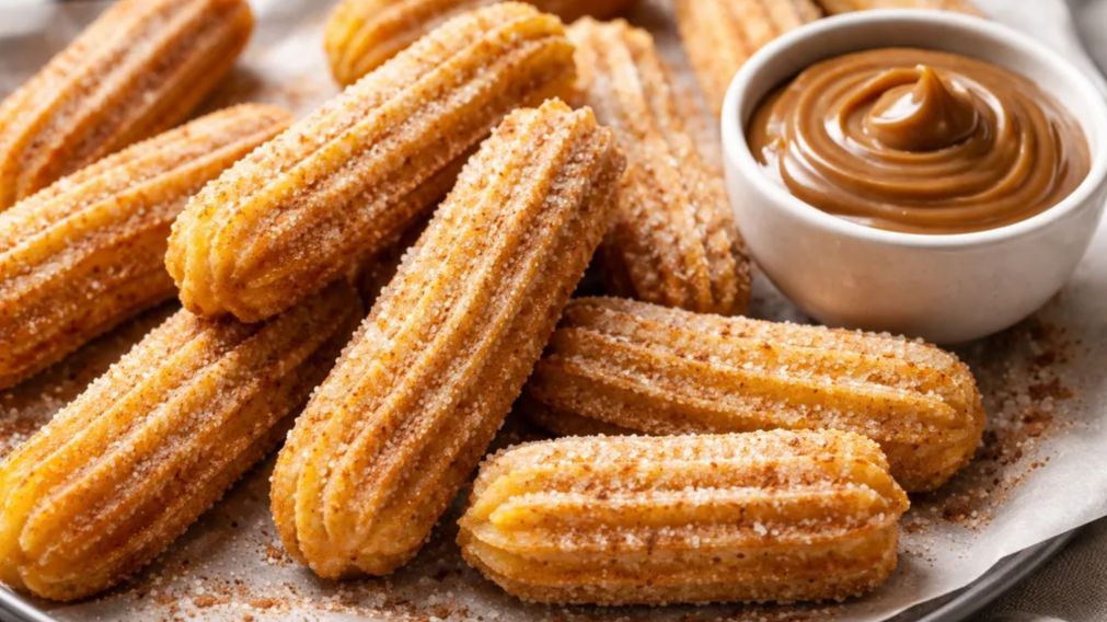 Churros caseros crujientes: cuatro ingredientes y el truco del aceite.