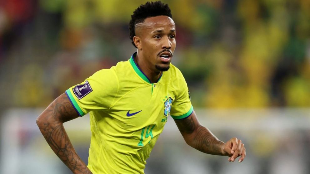 Éder Militão no podrá jugar su segundo mundial con Brasil por una lesión.