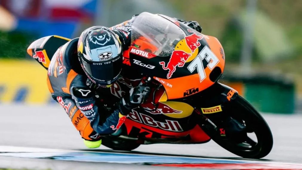 Valentín Perrone no tuvo una buena qualy en España.