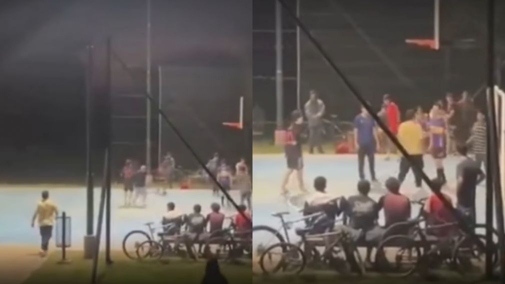 Un testigo filmó el ataque.