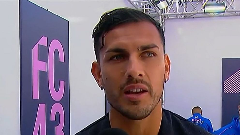 Leandro Paredes dijo presente en el Road Show de Franco Colapinto. (Captura video)